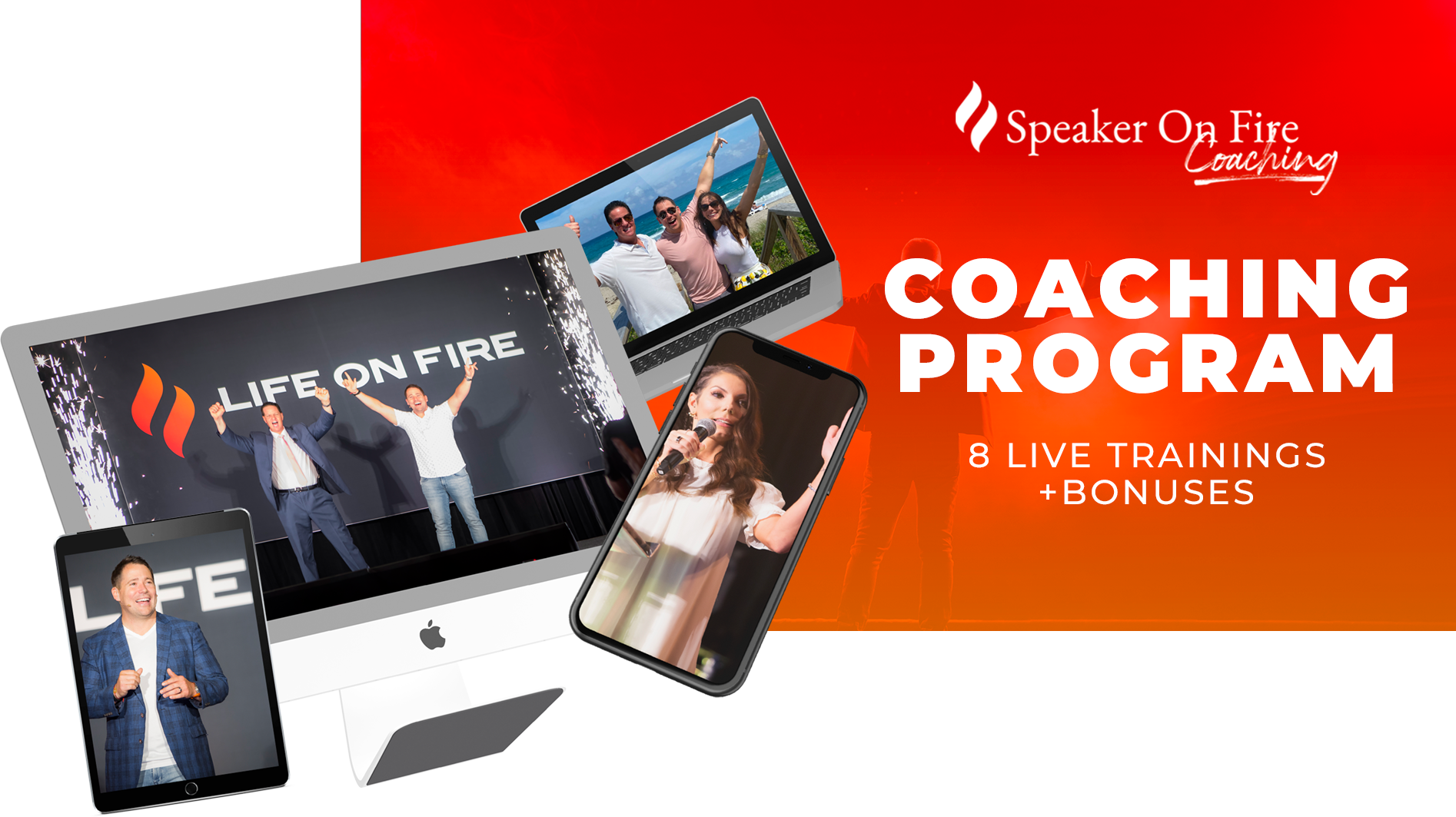 Speaker on Fire Coaching